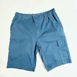 Men's Free Assembly Navy Blue Cargo Shorts W/Drawstring